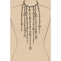 Artigiana Fiorentina Bigiotteria - Collana ottone