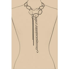 Artigiana Fiorentina Bigiotteria - Collana ottone dorato