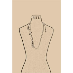 Artigiana Fiorentina Bigiotteria - Collana ottone dorato