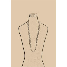 Artigiana Fiorentina Bigiotteria - Collana ottone