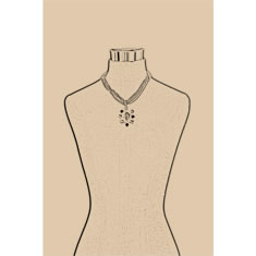 Artigiana Fiorentina Bigiotteria - Collana ottone dorato