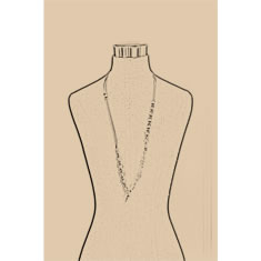 Artigiana Fiorentina Bigiotteria - Collana ottone dorato