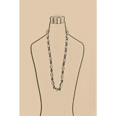 Artigiana Fiorentina Bigiotteria - Collana ottone