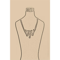 Artigiana Fiorentina Bigiotteria - Collana ottone