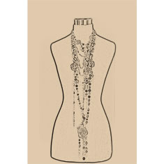 Artigiana Fiorentina Bigiotteria - Collana ottone