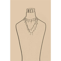 Artigiana Fiorentina Bigiotteria - Collana ottone dorato