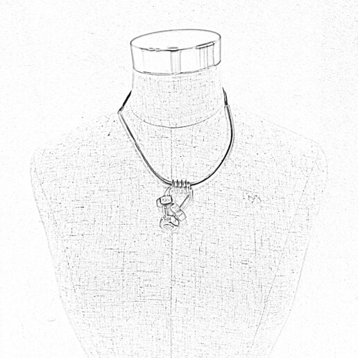 Artigiana Fiorentina Bigiotteria - Collana ottone