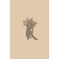 Artigiana Fiorentina Bigiotteria-Spilla Ottone stampato e nichelato
