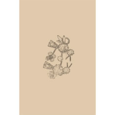 Artigiana Fiorentina Bigiotteria-Spilla Ottone stampato