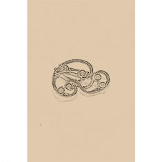 Artigiana Fiorentina Bigiotteria - Spilla ottone