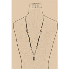 Artigiana Fiorentina Bigiotteria - Collana corda e ottone