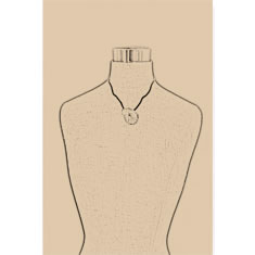 Artigiana Fiorentina Bigiotteria - Collana corda e ottone