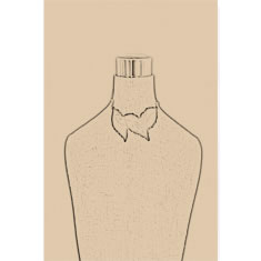 Artigiana Fiorentina Bigiotteria - Collana ottone e plastica