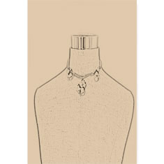 Artigiana Fiorentina Bigiotteria - Collana corda e ottone