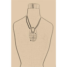 Artigiana Fiorentina Bigiotteria - Collana ottone dorato