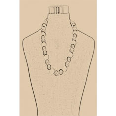 Artigiana Fiorentina Bigiotteria - Collana galalite