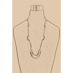 Artigiana Fiorentina Bigiotteria - Collana ottone dorato
