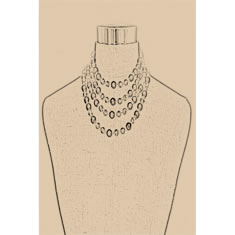Artigiana Fiorentina Bigiotteria - Collana galalite