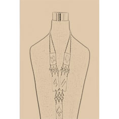 Artigiana Fiorentina Bigiotteria - Collana ottone