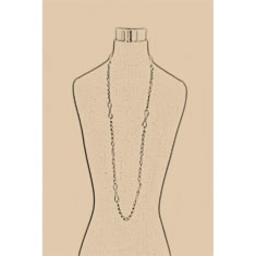 Artigiana Fiorentina Bigiotteria - Collana ottone dorato