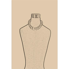 Artigiana Fiorentina Bigiotteria - Collana galalite