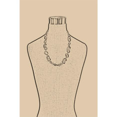 Artigiana Fiorentina Bigiotteria - Collana galalite