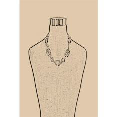 Artigiana Fiorentina Bigiotteria - Collana galalite