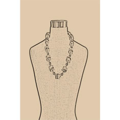 Artigiana Fiorentina Bigiotteria - Collana galalite