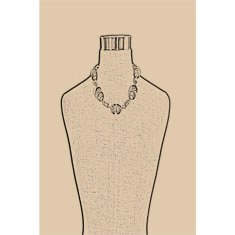 Artigiana Fiorentina Bigiotteria - Collana galalite