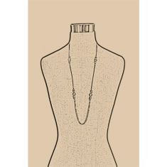 Artigiana Fiorentina Bigiotteria - Collana ottone dorato