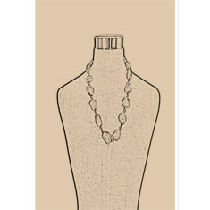 Artigiana Fiorentina Bigiotteria - Collana galalite