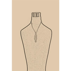 Artigiana Fiorentina Bigiotteria - Collana ottone dorato