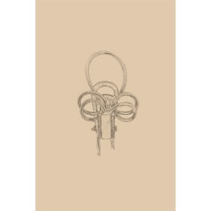 Artigiana Fiorentina Bigiotteria - Orecchino ottone dorato