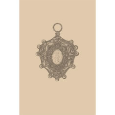 Artigiana Fiorentina Bigiotteria - Pendente ottone