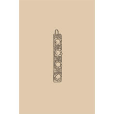 Artigiana Fiorentina Bigiotteria - Fermacapelli ottone stampato