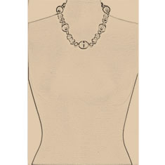 Artigiana Fiorentina Bigiotteria - Collana galalite