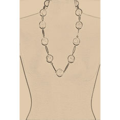 Artigiana Fiorentina Bigiotteria - Collana galalite
