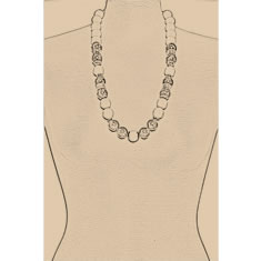 Artigiana Fiorentina Bigiotteria - Collana galalite