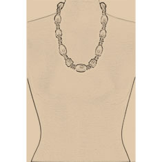 Artigiana Fiorentina Bigiotteria - Collana galalite