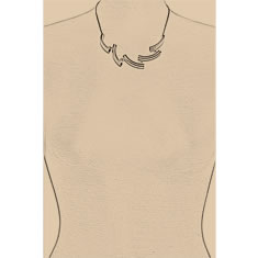 Artigiana Fiorentina Bigiotteria - Collana ottone dorato