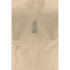 Artigiana Fiorentina Bigiotteria - Pendente ottone