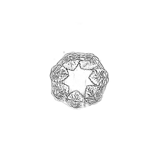 Artigiana Fiorentina Bigiotteria- Orecchino Cabochon di vetro