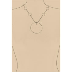 Artigiana Fiorentina Bigiotteria- collana galalite e ottone stampato
