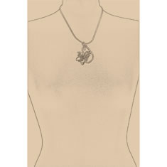 Artigiana Fiorentina Bigiotteria- collana ottone stampato