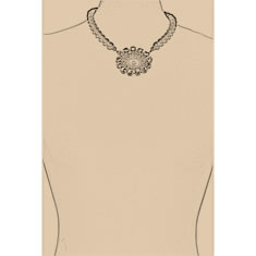 Artigiana Fiorentina Bigiotteria - Collana ottone dorato