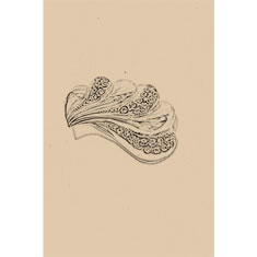 Artigiana Fiorentina Bigiotteria - Orecchino ottone dorato