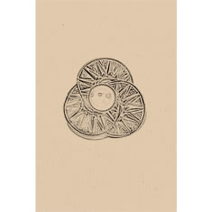 Artigiana Fiorentina Bigiotteria - Orecchino ottone dorato