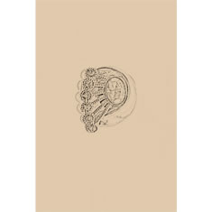 Artigiana Fiorentina Bigiotteria - Orecchino ottone dorato