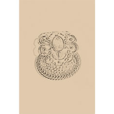 Artigiana Fiorentina Bigiotteria - Orecchino ottone dorato