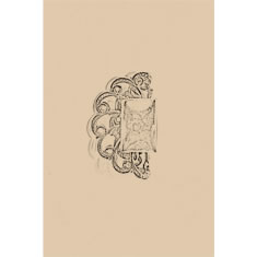 Artigiana Fiorentina Bigiotteria - Orecchino ottone dorato